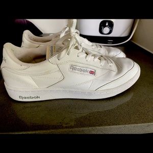 Reebok white sneakers